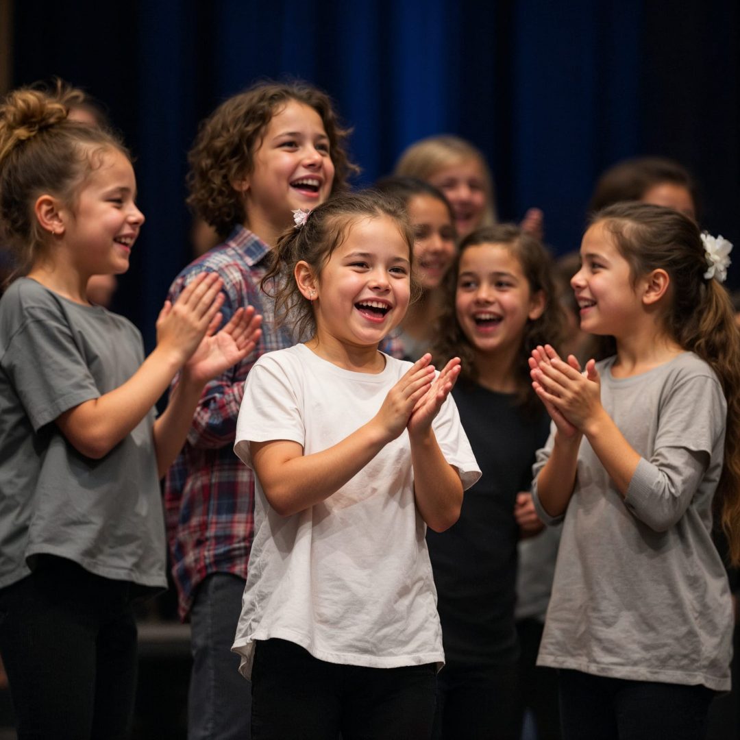 Help kids memorize scripts and songs during a fun rehearsal